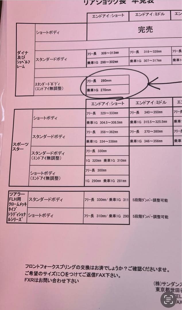 サンダンス/KYBトラックテック ロードホールダーリアショック　ダイナ　ハーレー