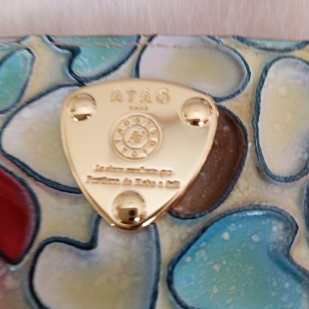 【アタオ】ベルハッピーヴィトログラスハート、キィーケースミニ財布★箱あり