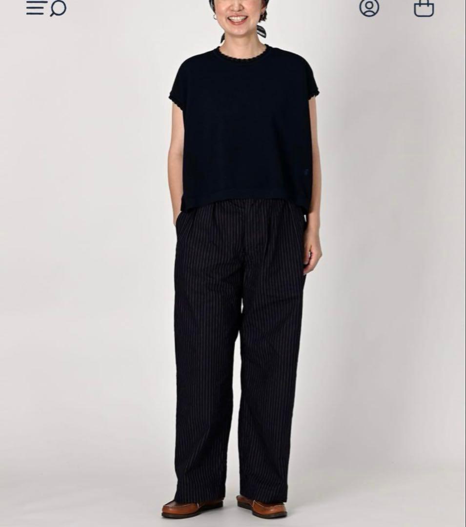 45R クックウェザーのシャルロットバギー インディゴ