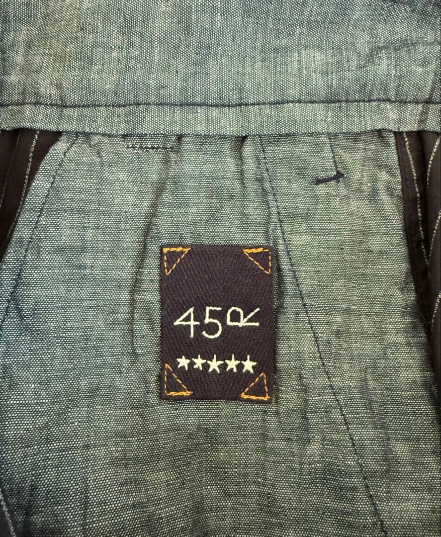 45R クックウェザーのシャルロットバギー インディゴ