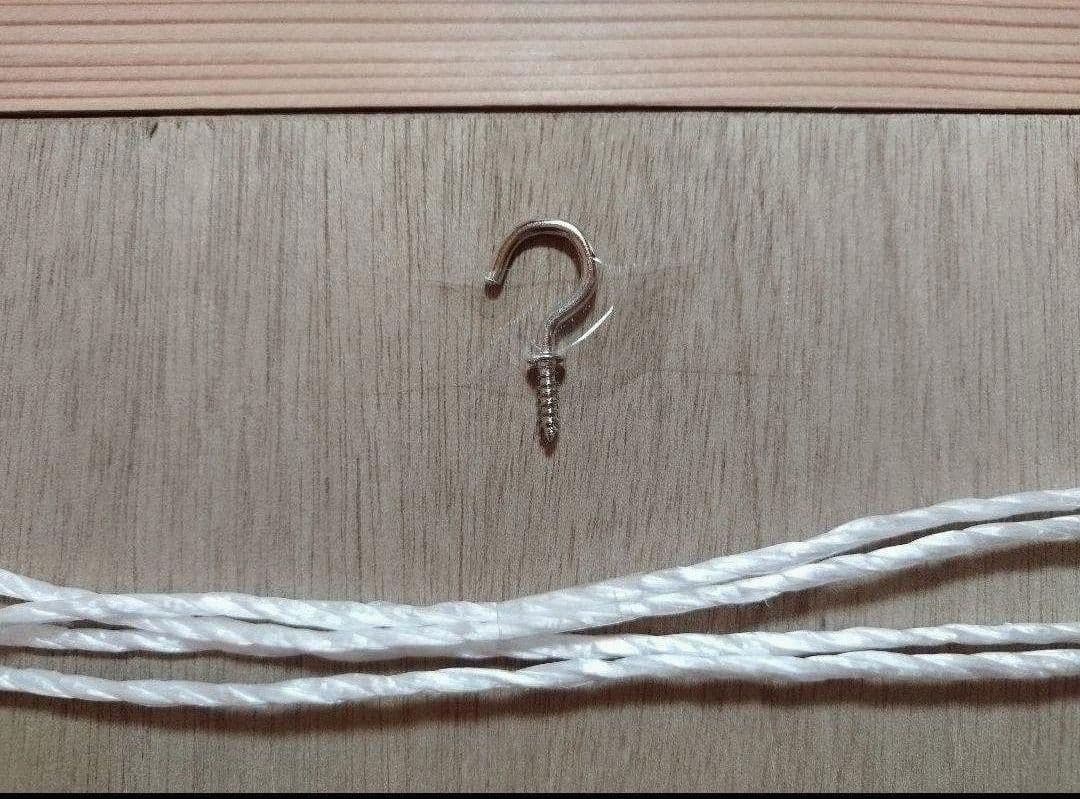 117 麻の葉組子入り　２枚一組　木製額縁