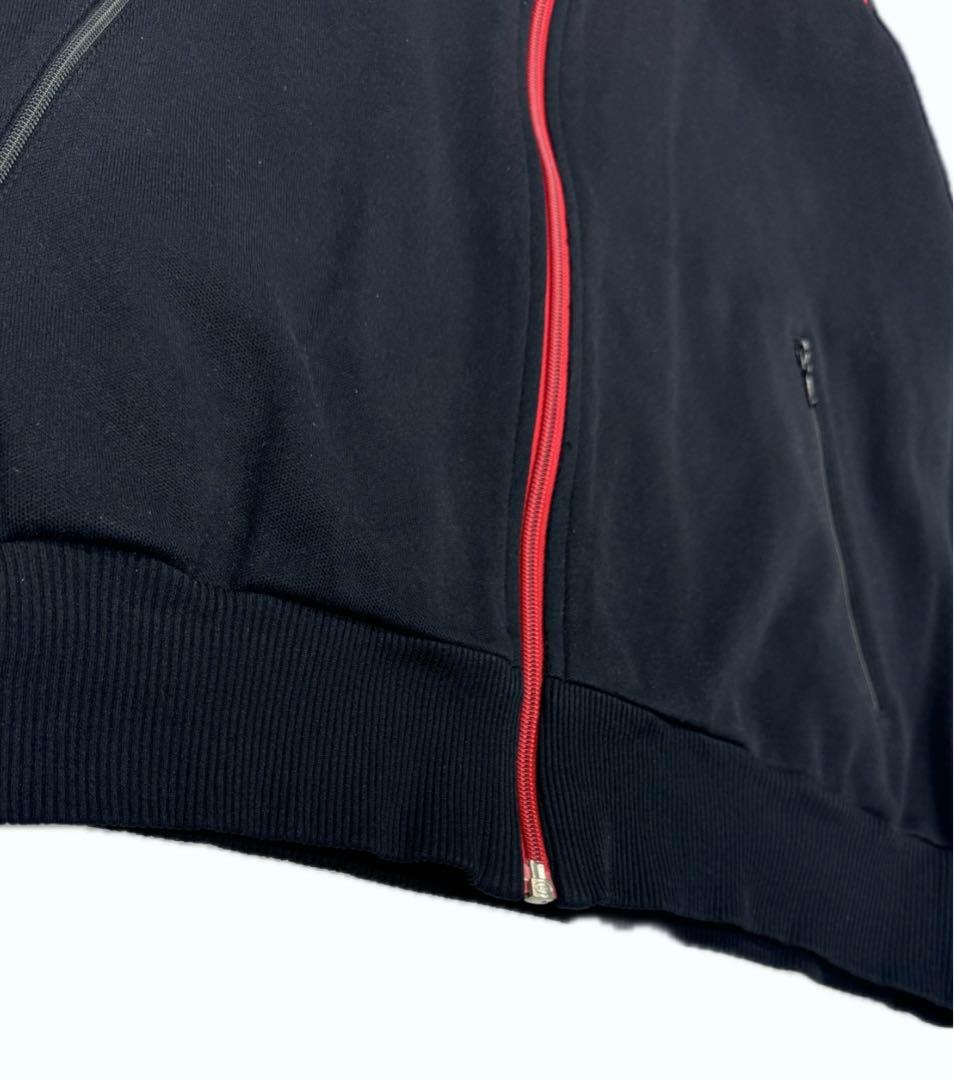 K*i様 【70s】アディダス 黒赤 ジャージ 西ドイツ製 デサント adida