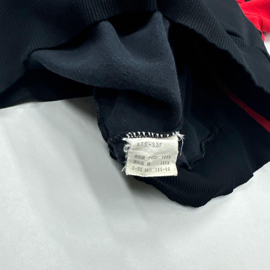 K*i様 【70s】アディダス 黒赤 ジャージ 西ドイツ製 デサント adida