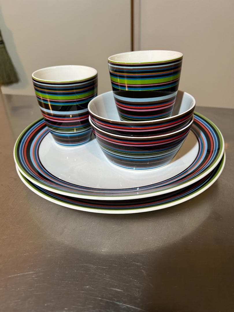 イッタラ　 廃盤カラー　ブルー　６点セット