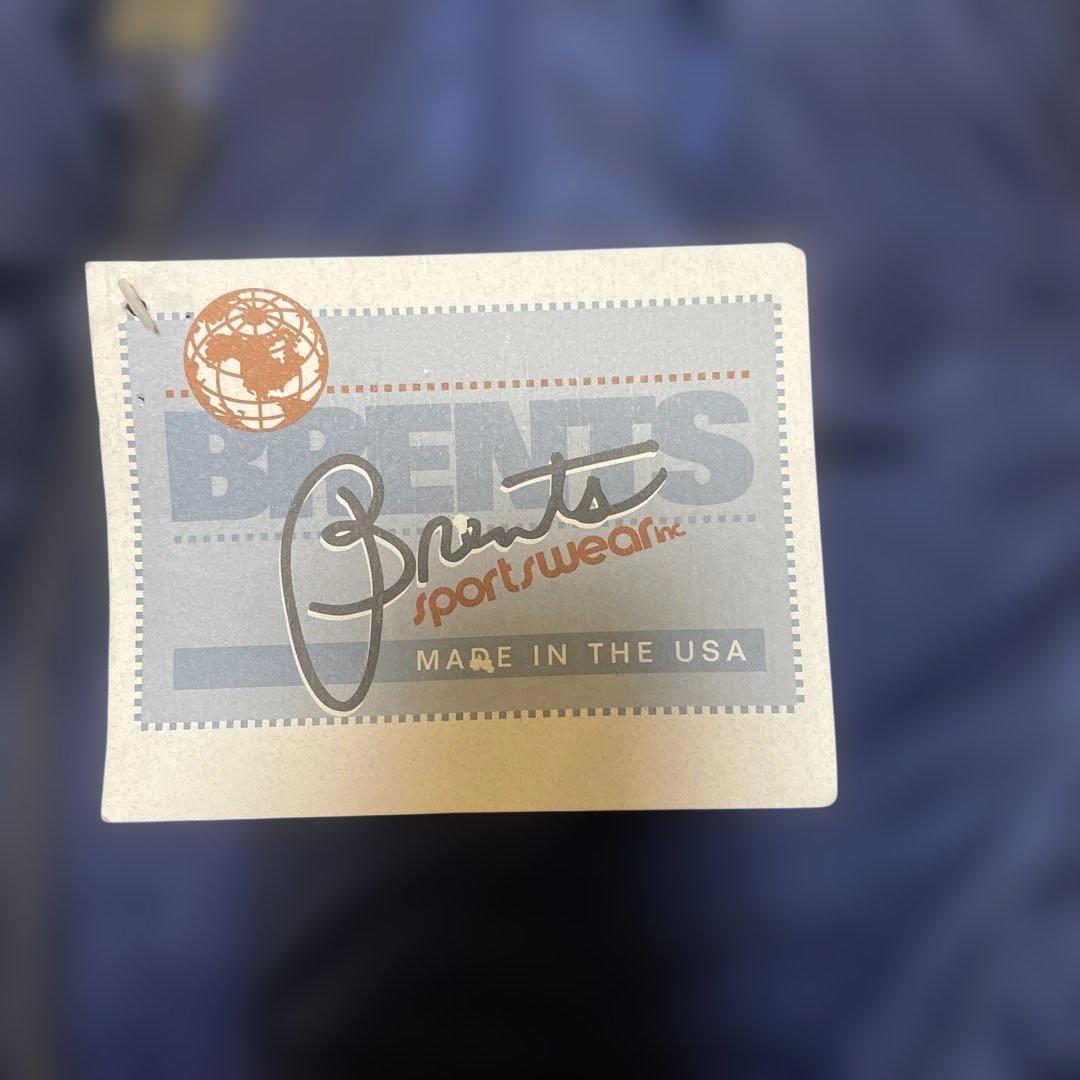 黒タグ デッドストックUSA製ma-1 Brenets Sportswear S