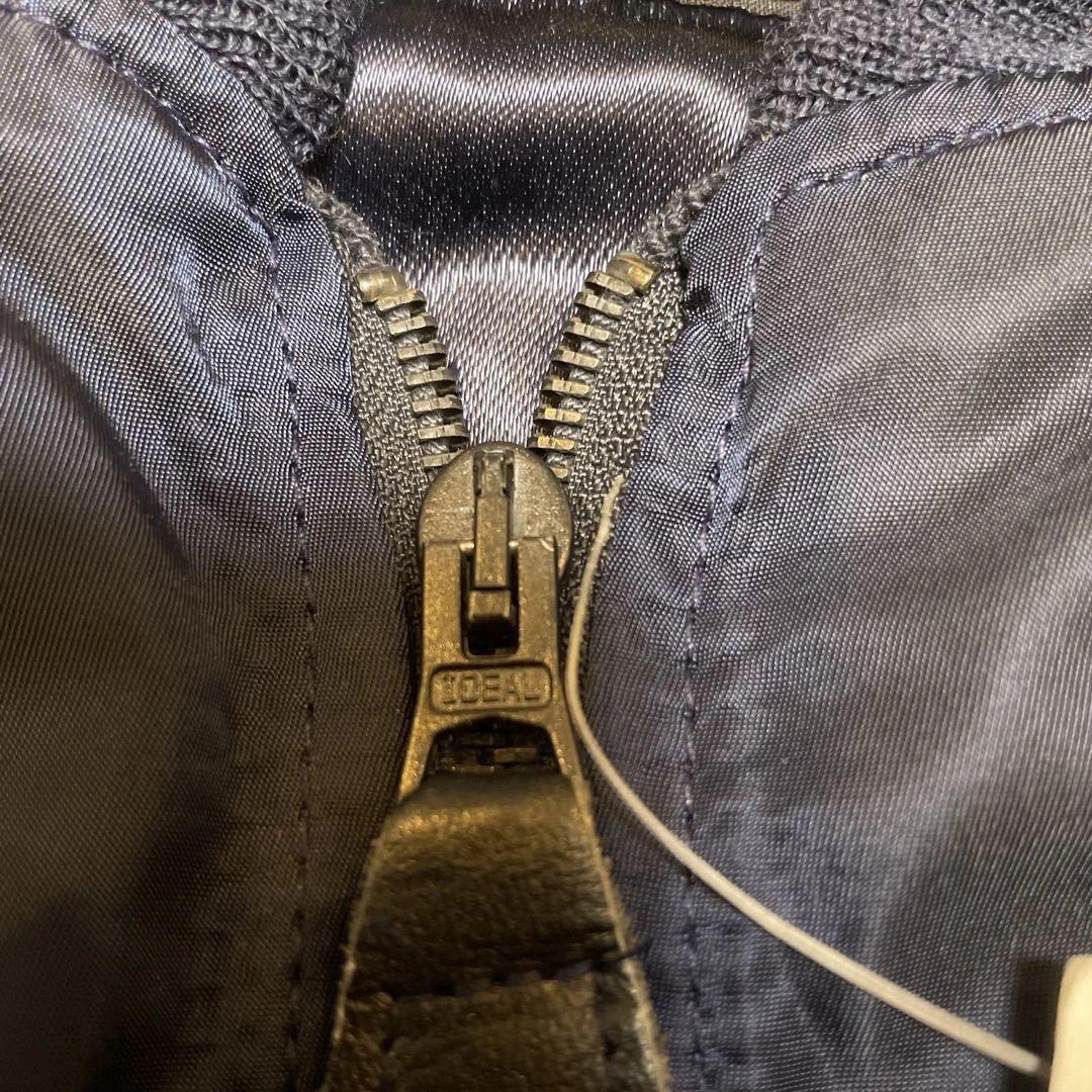 黒タグ デッドストックUSA製ma-1 Brenets Sportswear S