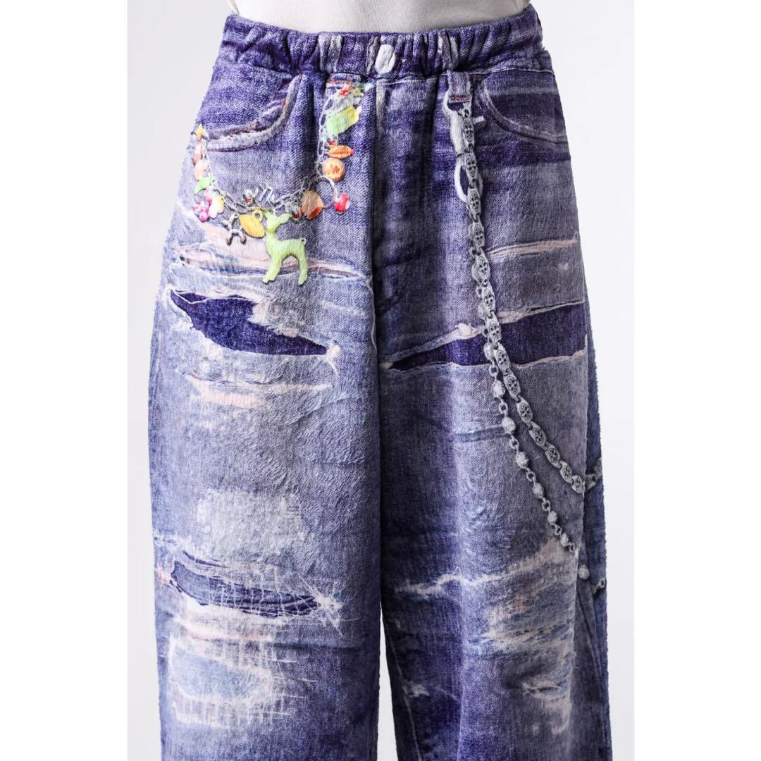 パンツ TALKING ABOUT THE ABSTRACTION WIDE PANTS