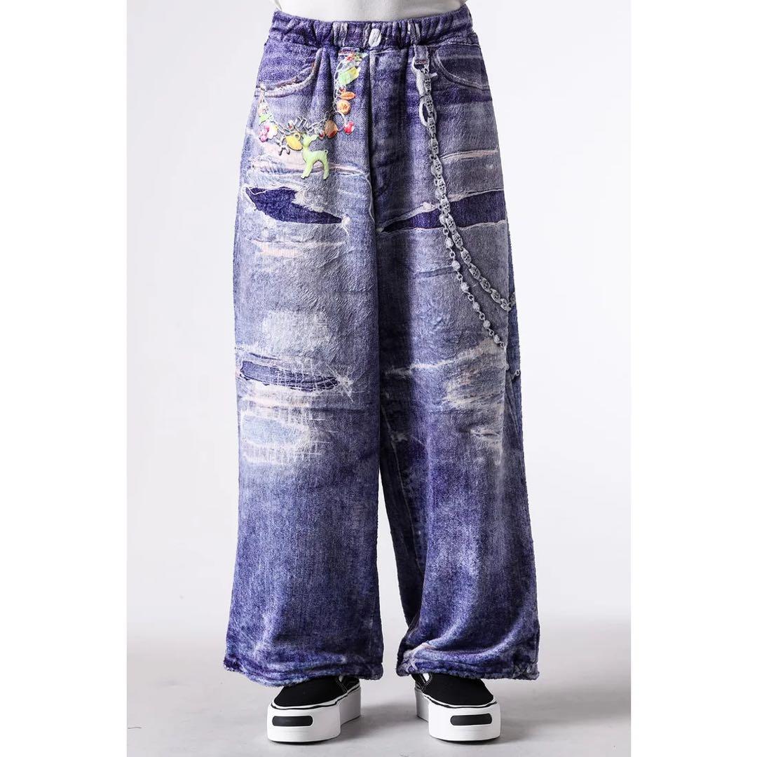 パンツ TALKING ABOUT THE ABSTRACTION WIDE PANTS