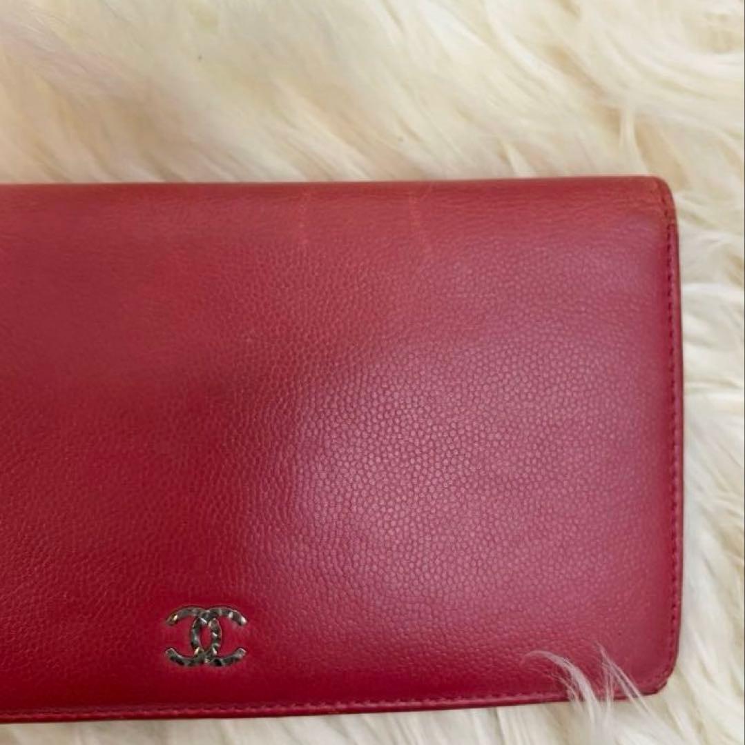 シャネル★長財布　ピンク