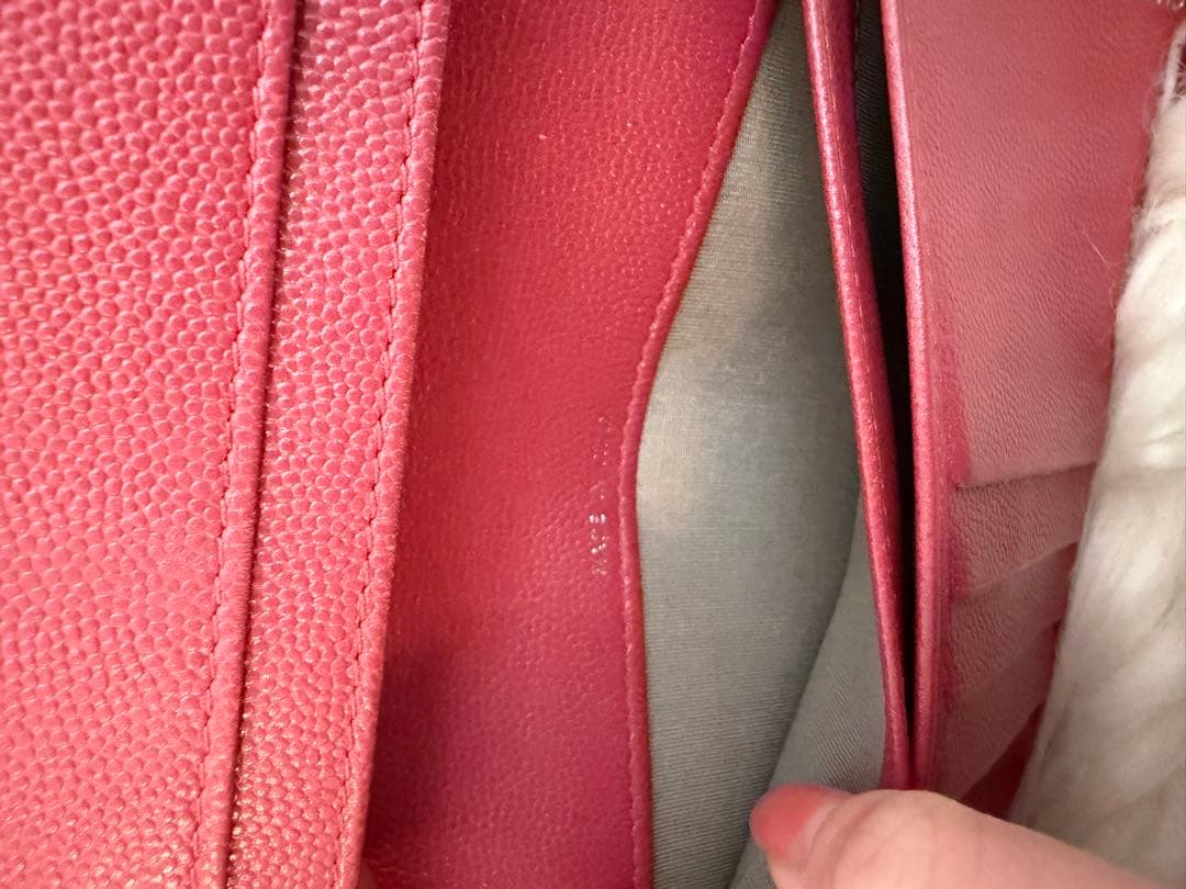 シャネル★長財布　ピンク