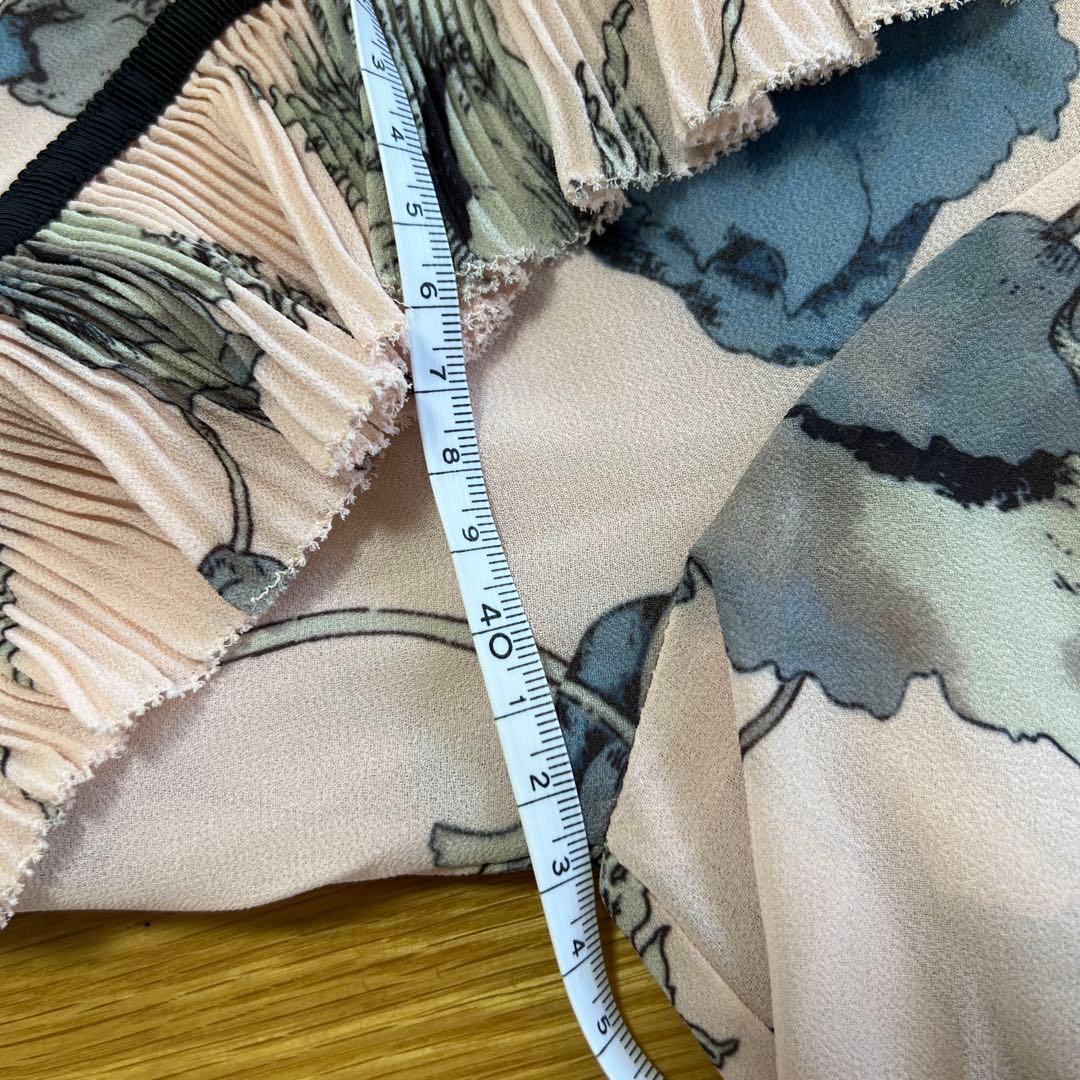 Sov. フラワーシフォンワンピース