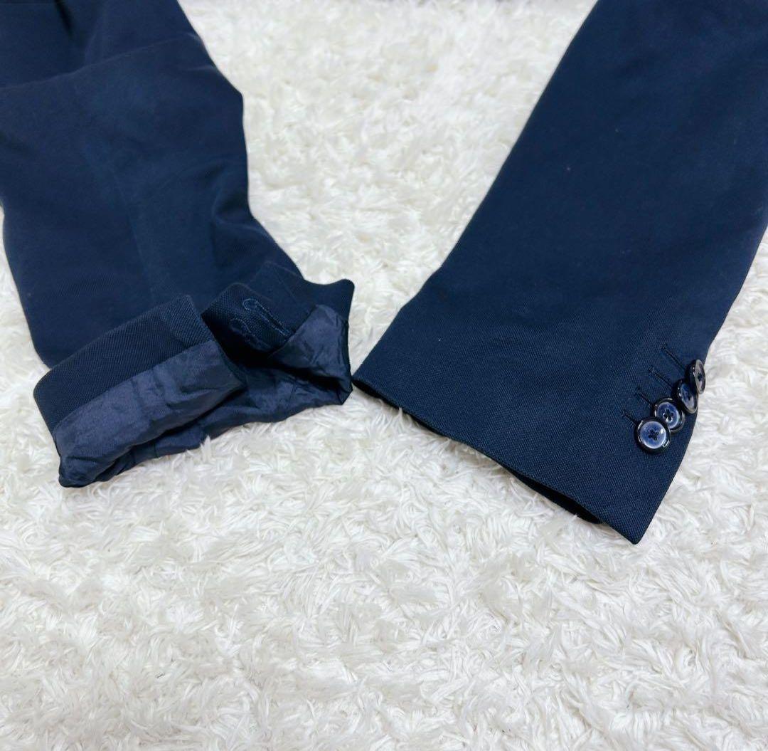 チルコロ1901 テーラードジャケット 鹿の子 ダブルボタン ネイビー L