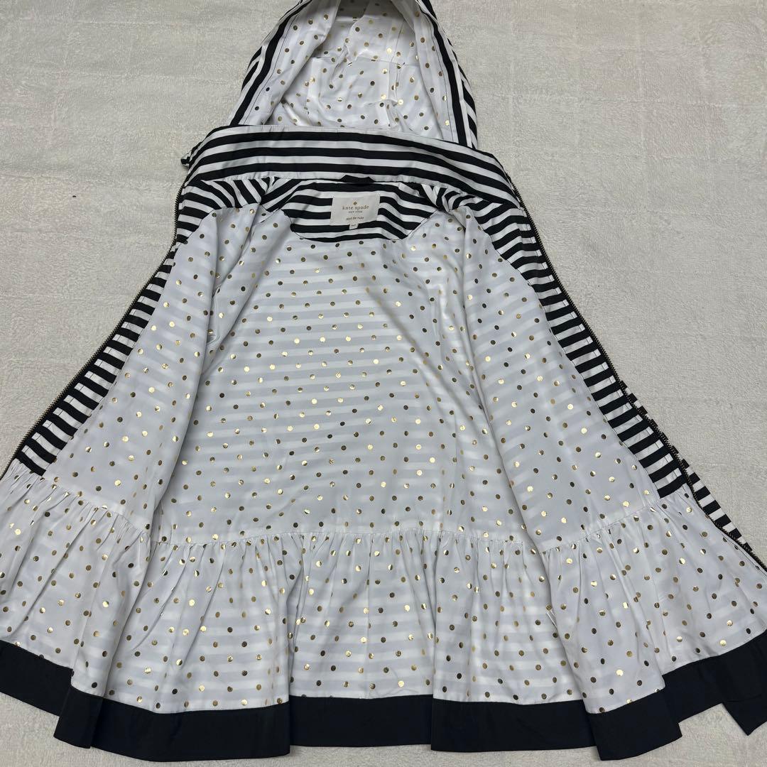 ケイトスペード　女の子　ボーダーウインドブレーカー　160 【匿名配送】