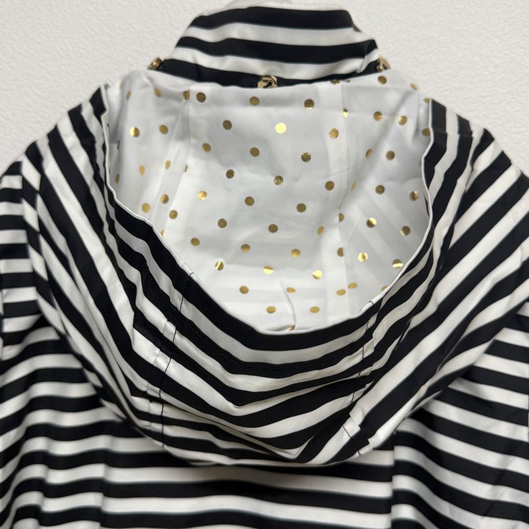 ケイトスペード　女の子　ボーダーウインドブレーカー　160 【匿名配送】