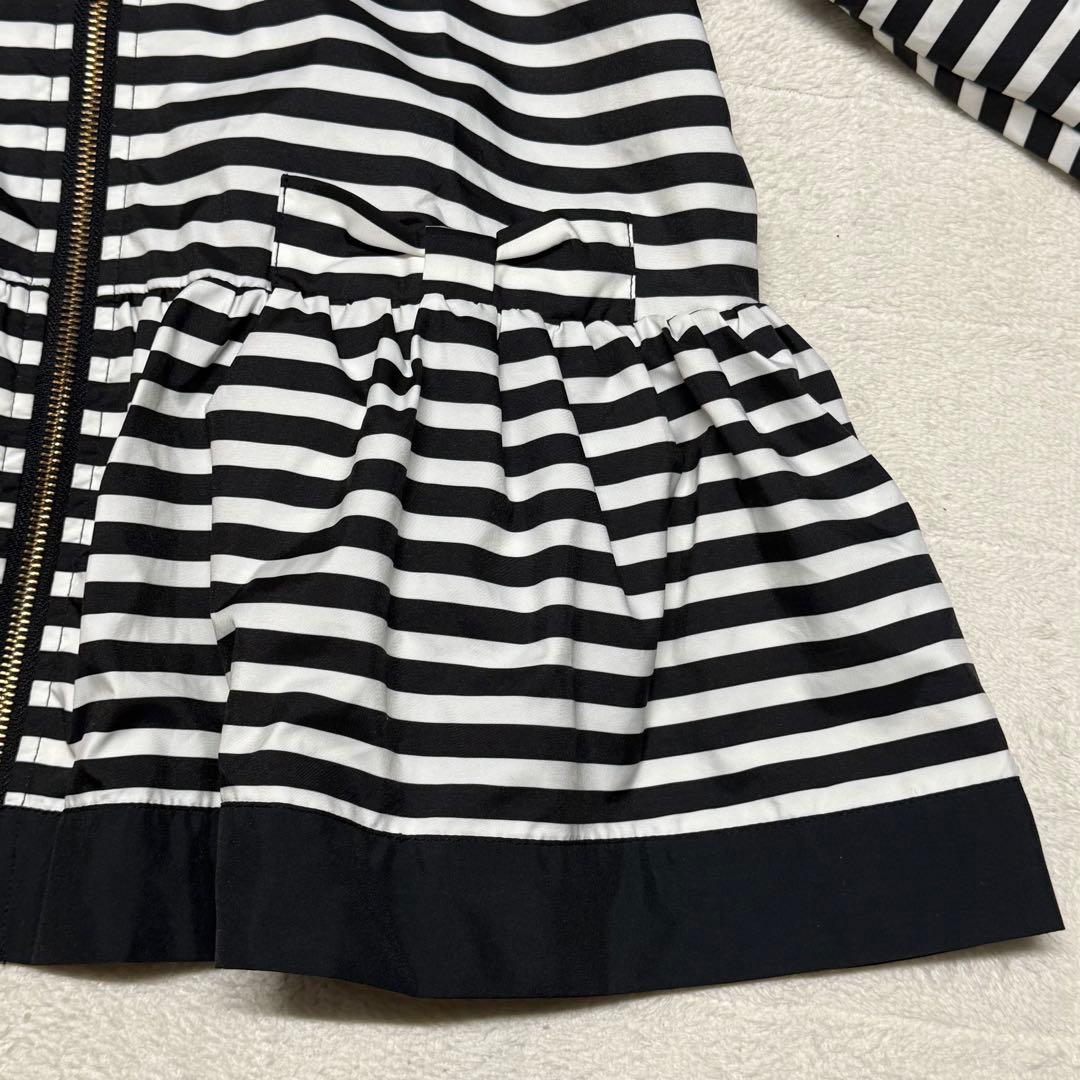 ケイトスペード　女の子　ボーダーウインドブレーカー　160 【匿名配送】