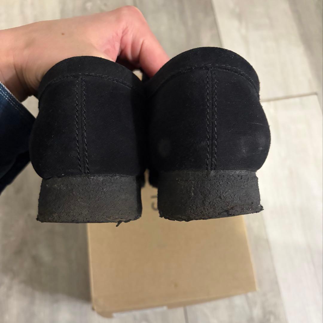 Clarks Wallabee ワラビー UK8 26.5cm black