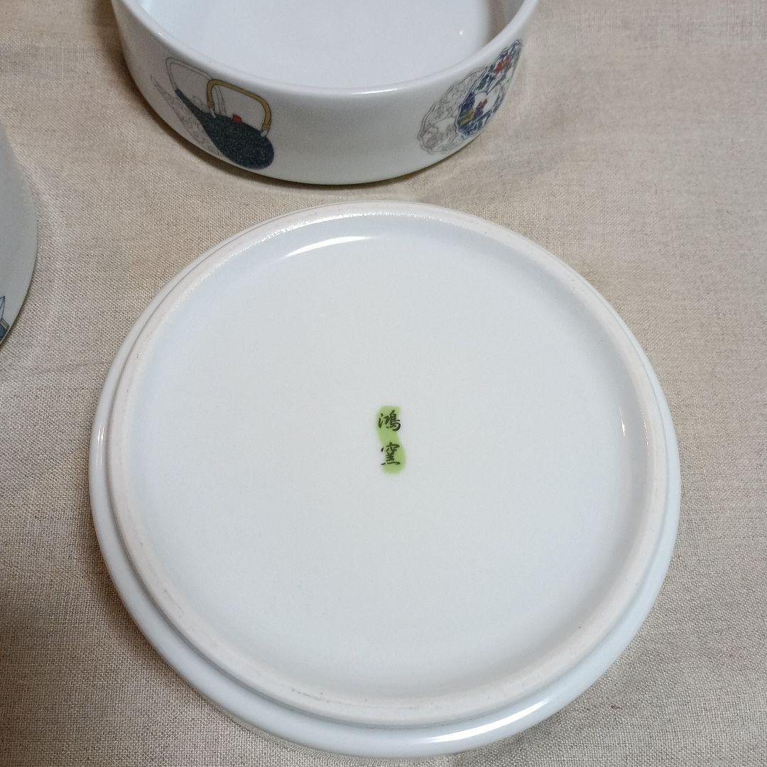 波佐見焼　うつわ紋様　3段重