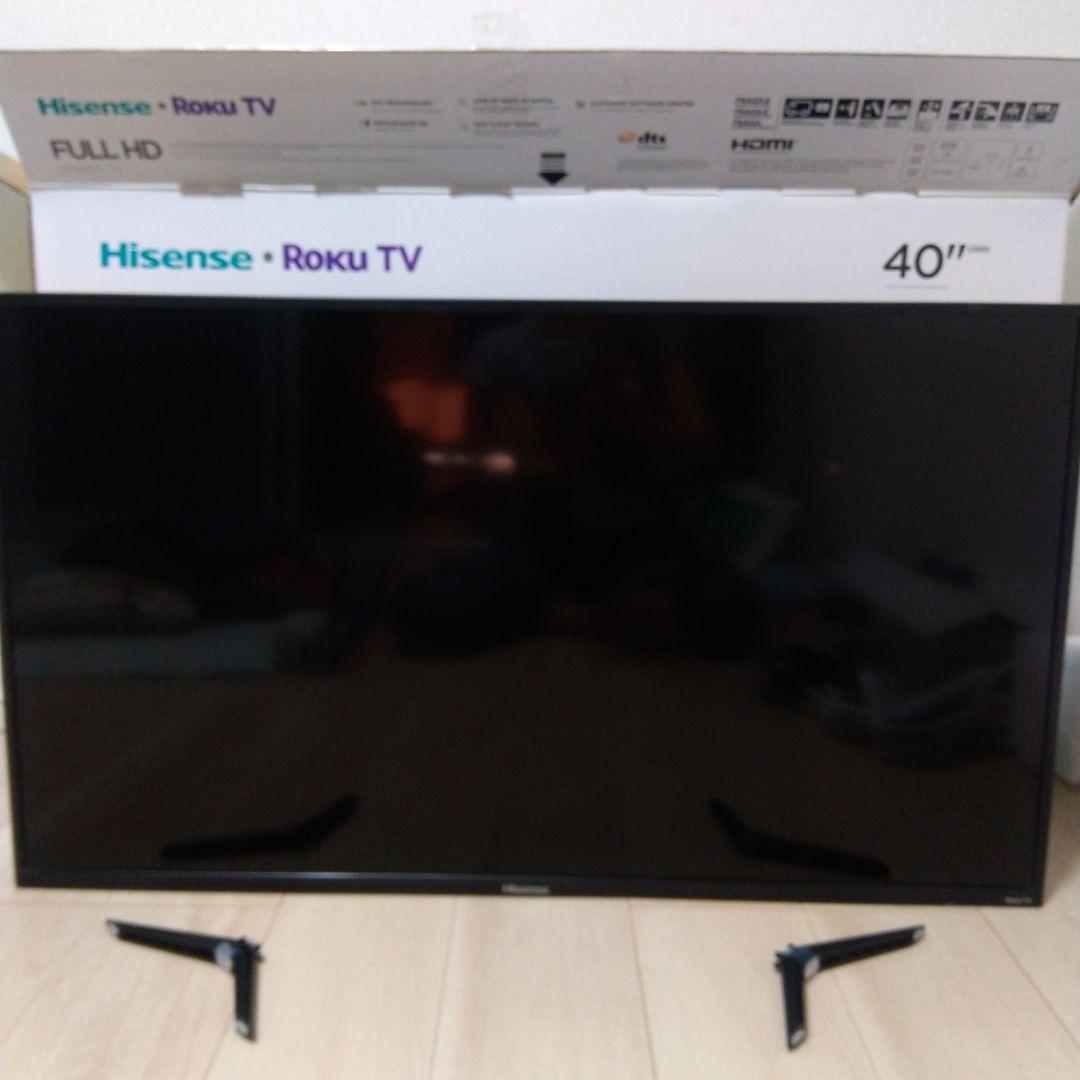 【米国仕様】ハイセンス　フルHD 　40インチ　ネットTV　純正リモコン付き