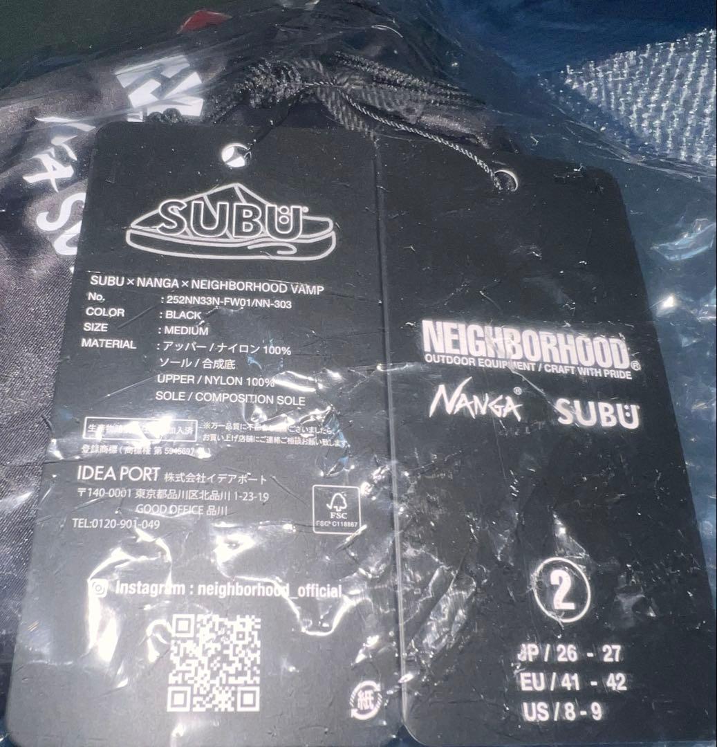 靴 NH X NANGA X SUBU . VAMP