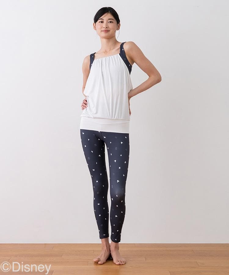 【SUKALAディズニーレイヤードタンク＆レギンスセットサイズLL　未使用