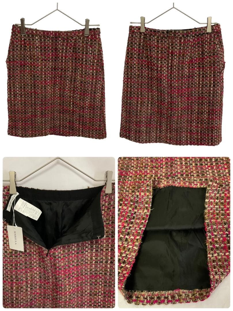 MARELLA マレーラ セットアップ 新品未使用タグ付き ツイード 現行モデル