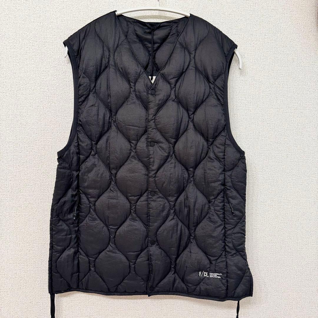 【新品】F/CE TAION コラボ PACKABLE ダウンベスト 黒 S