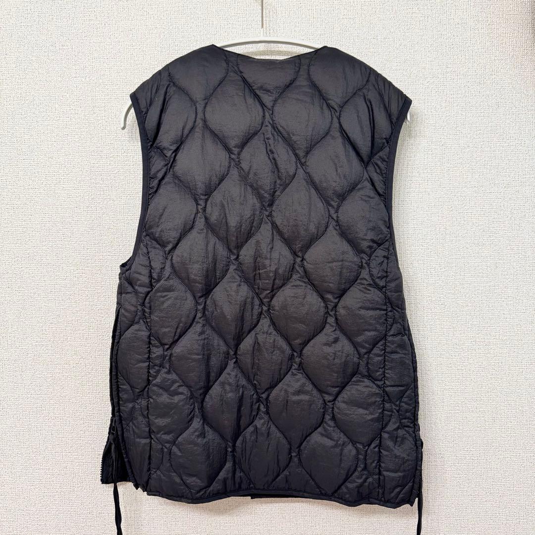 【新品】F/CE TAION コラボ PACKABLE ダウンベスト 黒 S