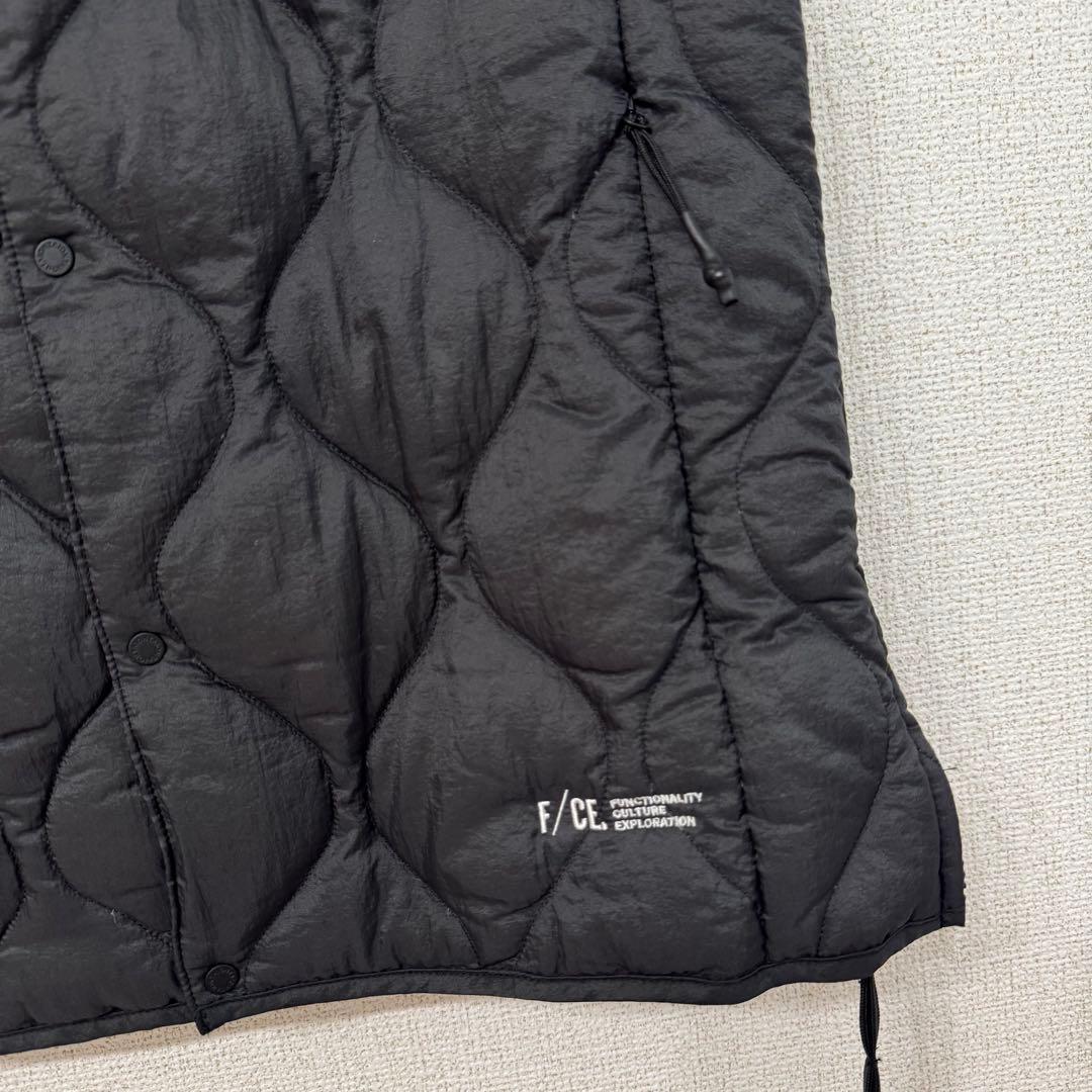 【新品】F/CE TAION コラボ PACKABLE ダウンベスト 黒 S