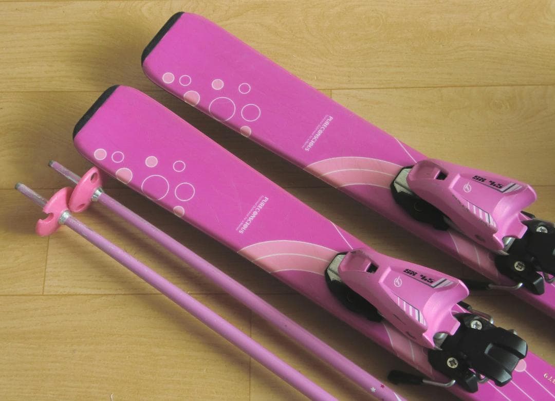 ■■送料無料■PURECONSCIOUS■子供用スキーセット■板120靴22■■