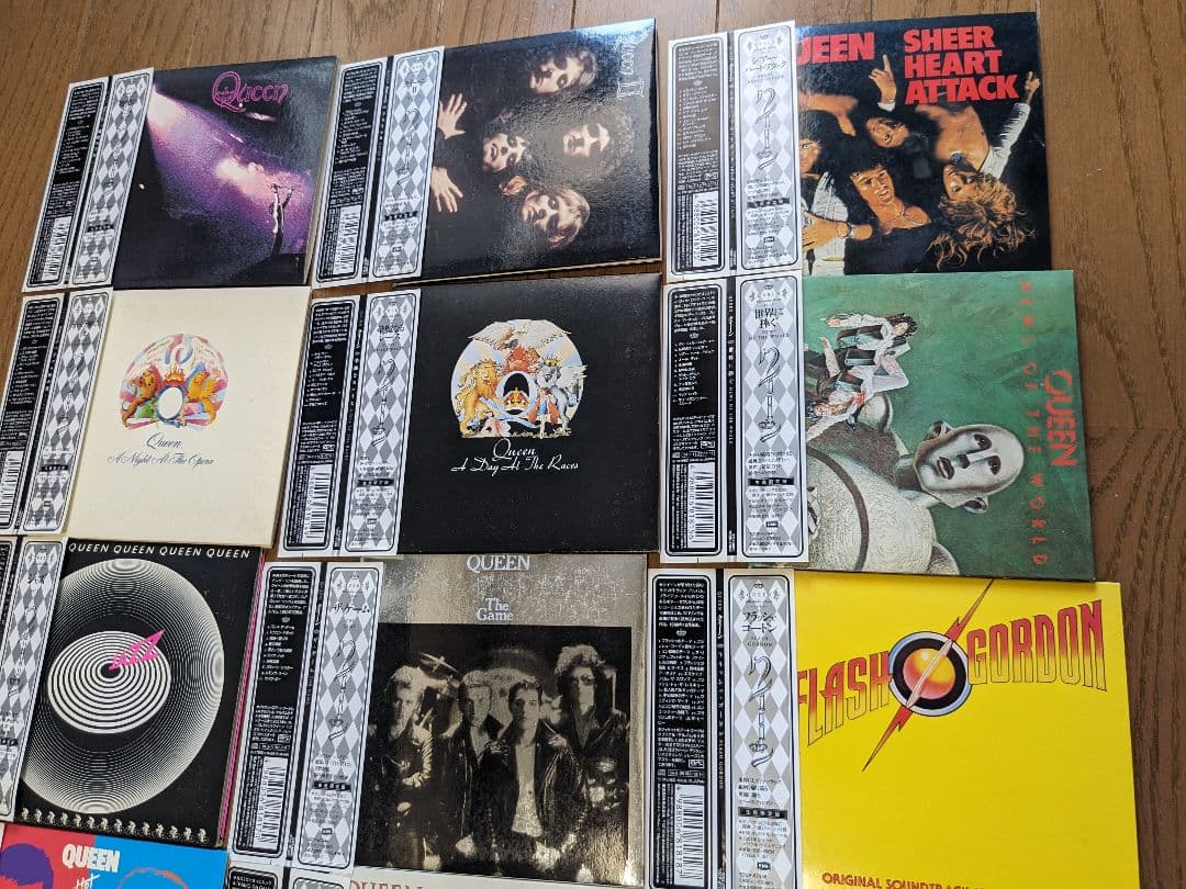 【紙ジャケ限定版】Queen 全アルバムセット