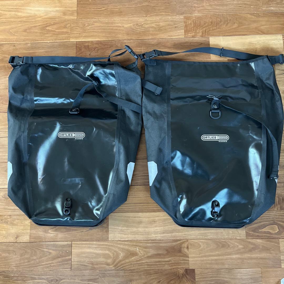 オルトリーブ バックローラー クラシック 自転車 防水 リヤバッグ セット