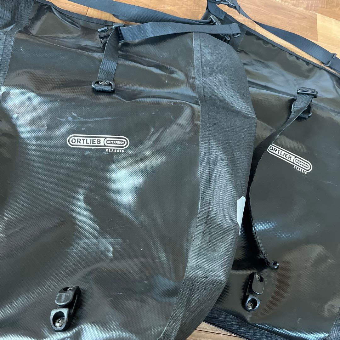 オルトリーブ バックローラー クラシック 自転車 防水 リヤバッグ セット