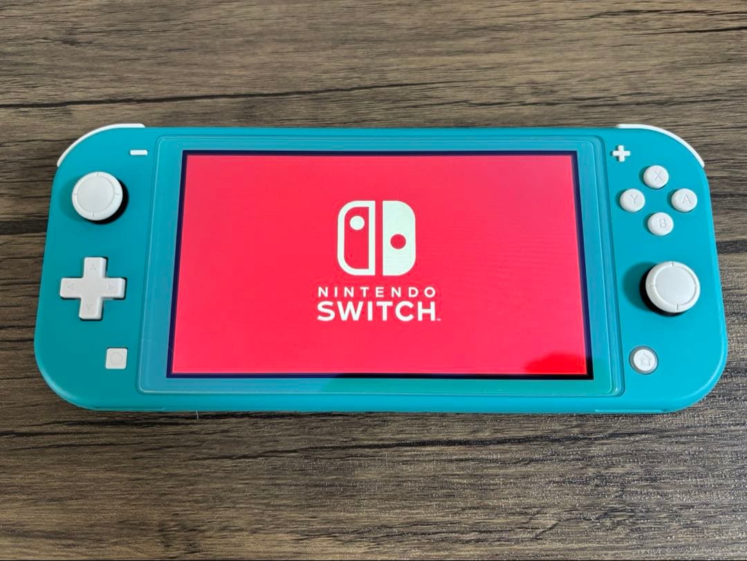 ニンテンドースイッチ ライト(ターコイズ)美品＋純正充電器・ケース等付き