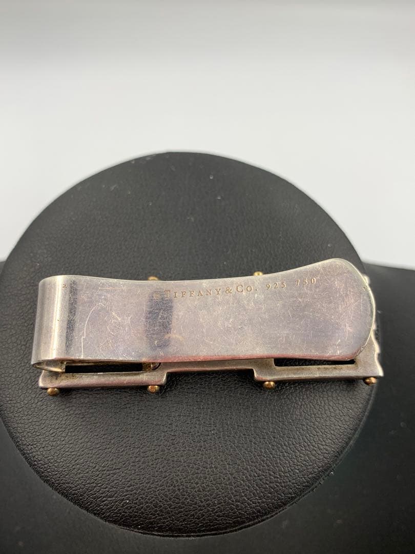 ティファニー マネークリップ ゲート シルバー925 K18 750