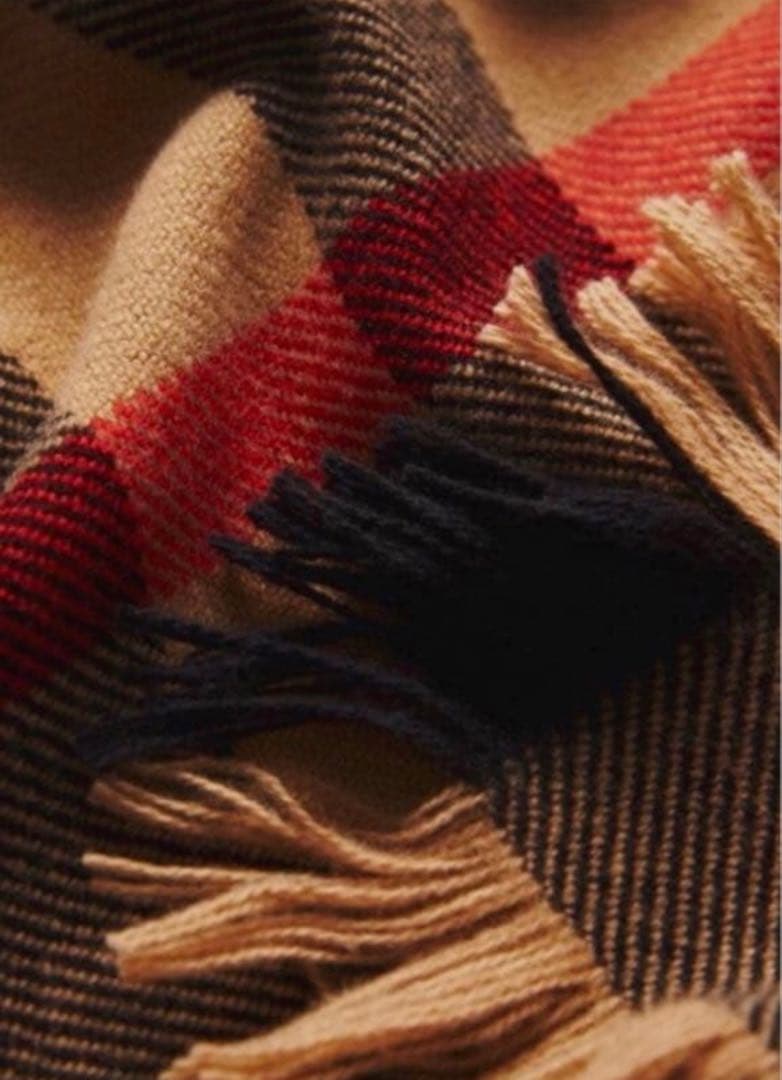 バーバリー♡フリンジマフラー