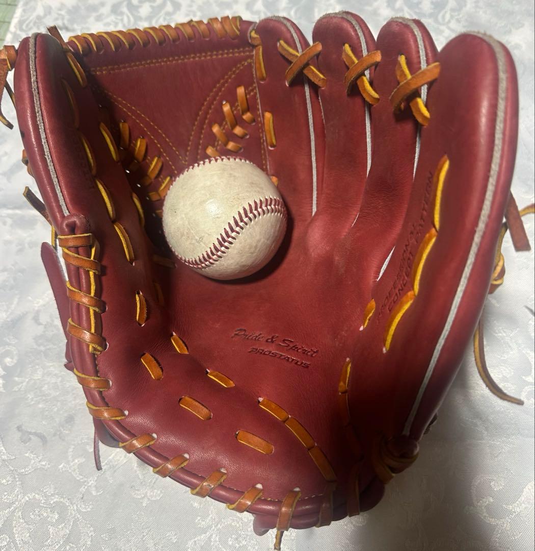 ZETT プロステータス 一般軟式グローブ　投手用