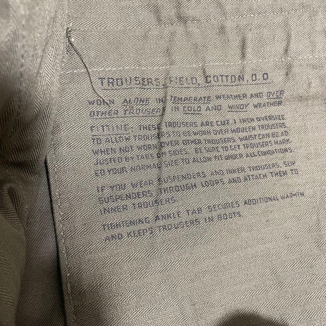 US ARMY m43 13スター フィールドトラウザーズ W38