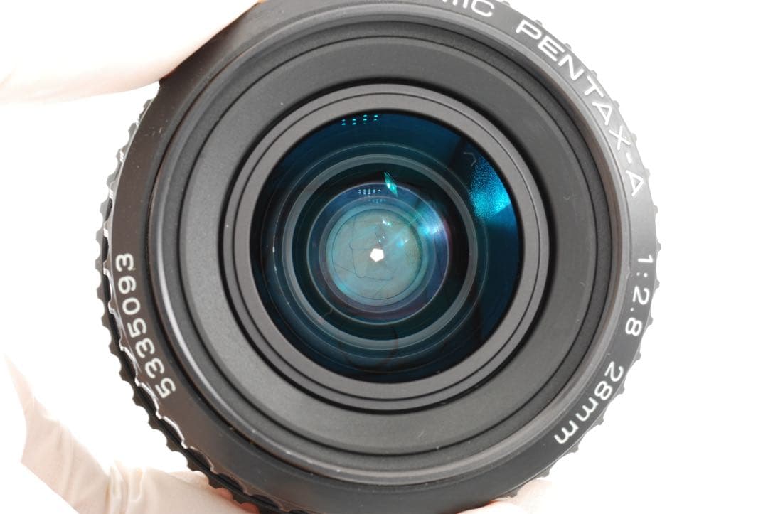 【整備済・美品】SMC PENTAX-A 28mm F2.8広角スナップ・清掃済