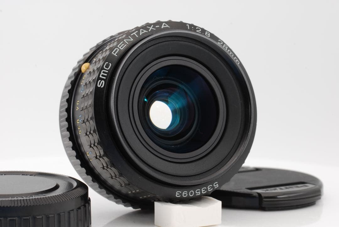 【整備済・美品】SMC PENTAX-A 28mm F2.8広角スナップ・清掃済