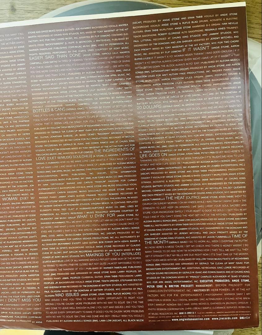 USオリ★Angie Stone Mahogany Soul D'Angelo