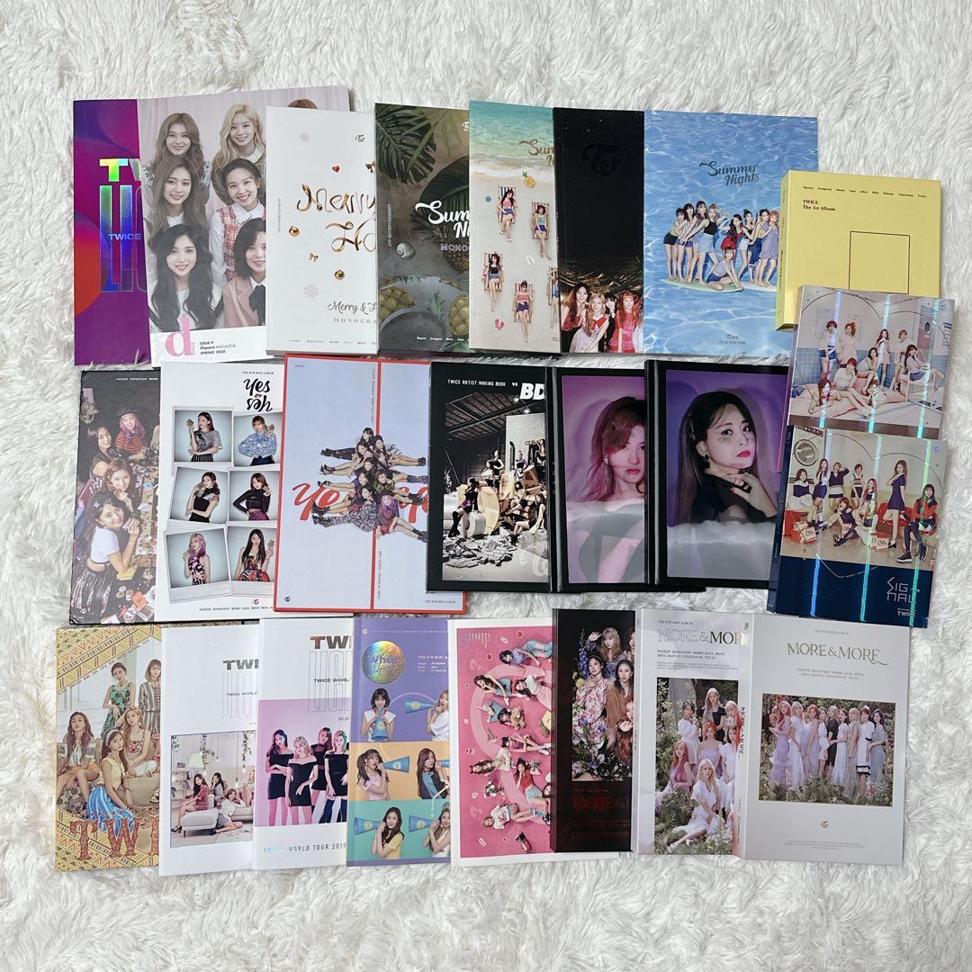 TWICE まとめ売り DVD CD フォトブック ランダムトレカ