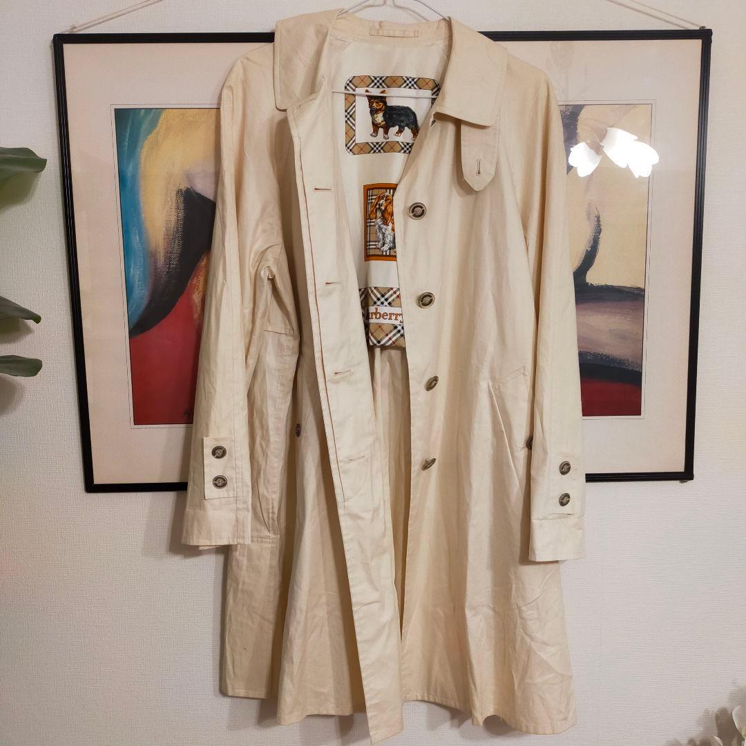 Burberrys バーバリー ヴィンテージ 7AR アイボリー トレンチコート