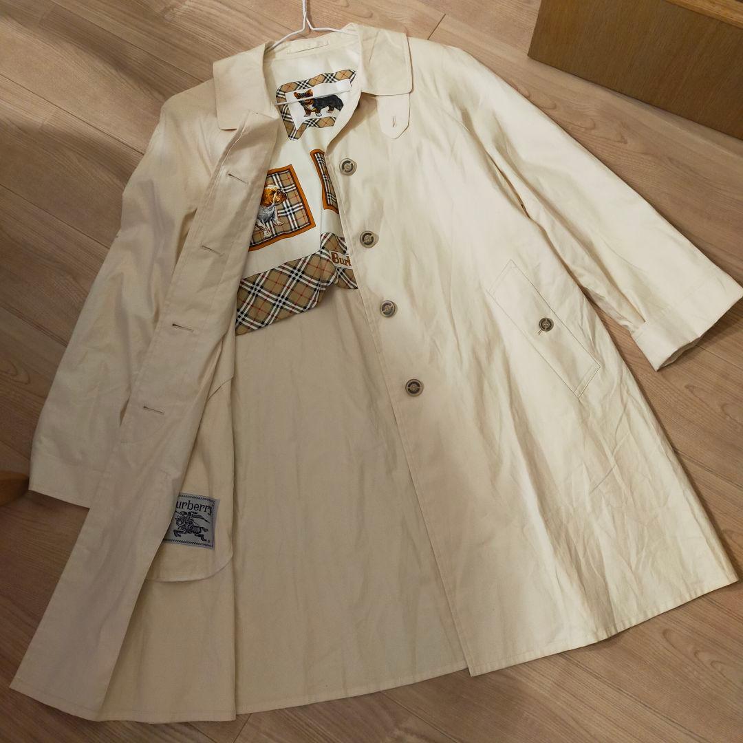 Burberrys バーバリー ヴィンテージ 7AR アイボリー トレンチコート