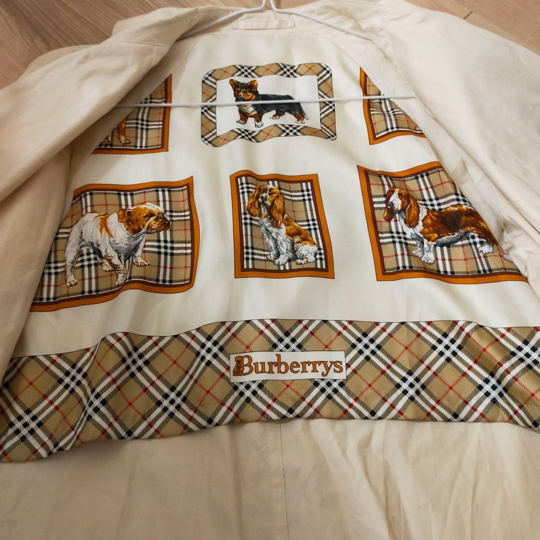 Burberrys バーバリー ヴィンテージ 7AR アイボリー トレンチコート