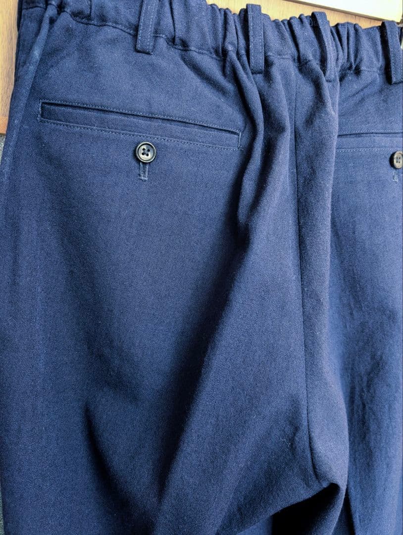 Graphpaper Tapered Slacks サイズ2　ネイビー