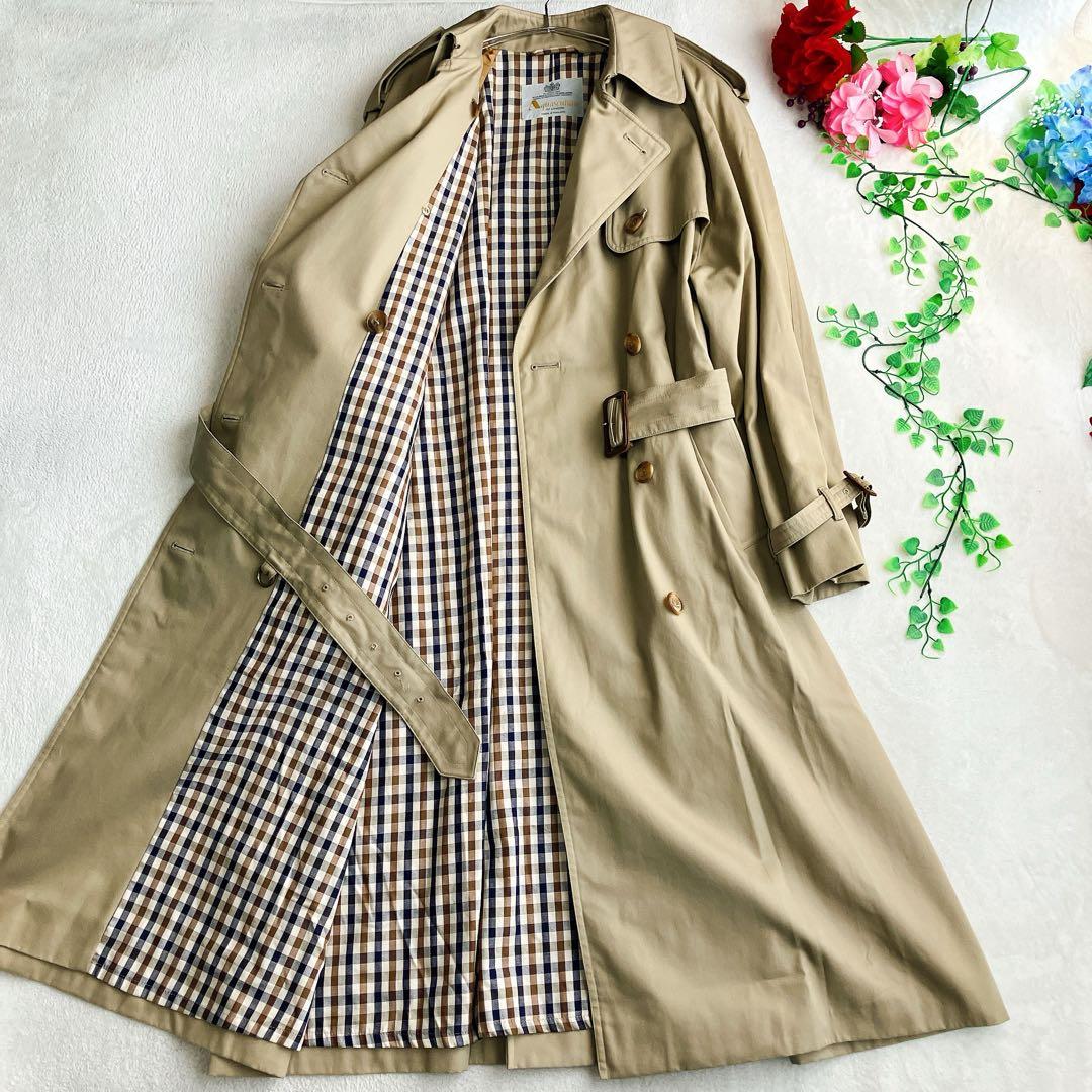 アクアスキュータム★ビッグシルエット トレンチコート PETERBOROUGH