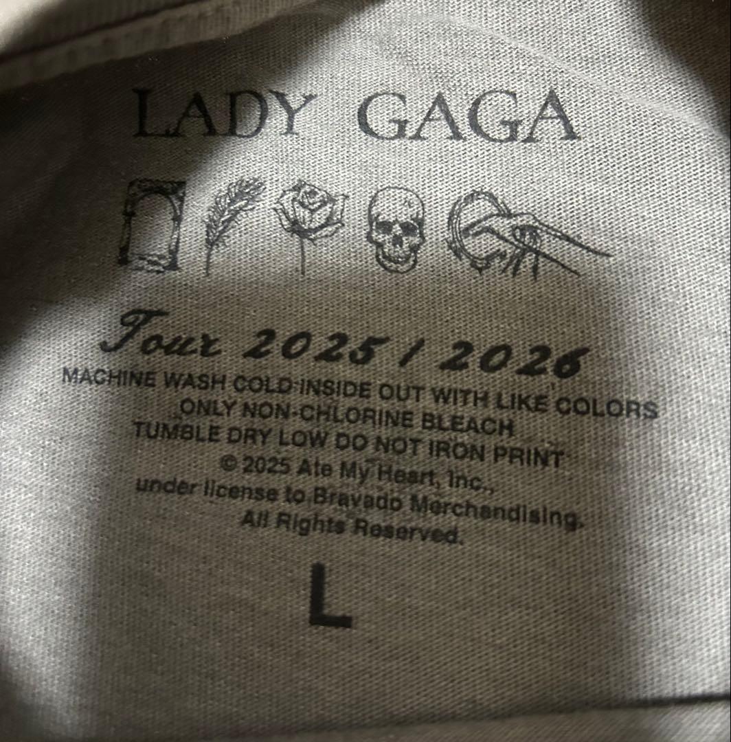 ★コウモリ★レディーガガThe Mayhem Ball Tシャツ Lサイズ