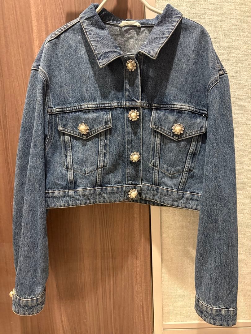 MIU MIU クロップドデニムジャケット