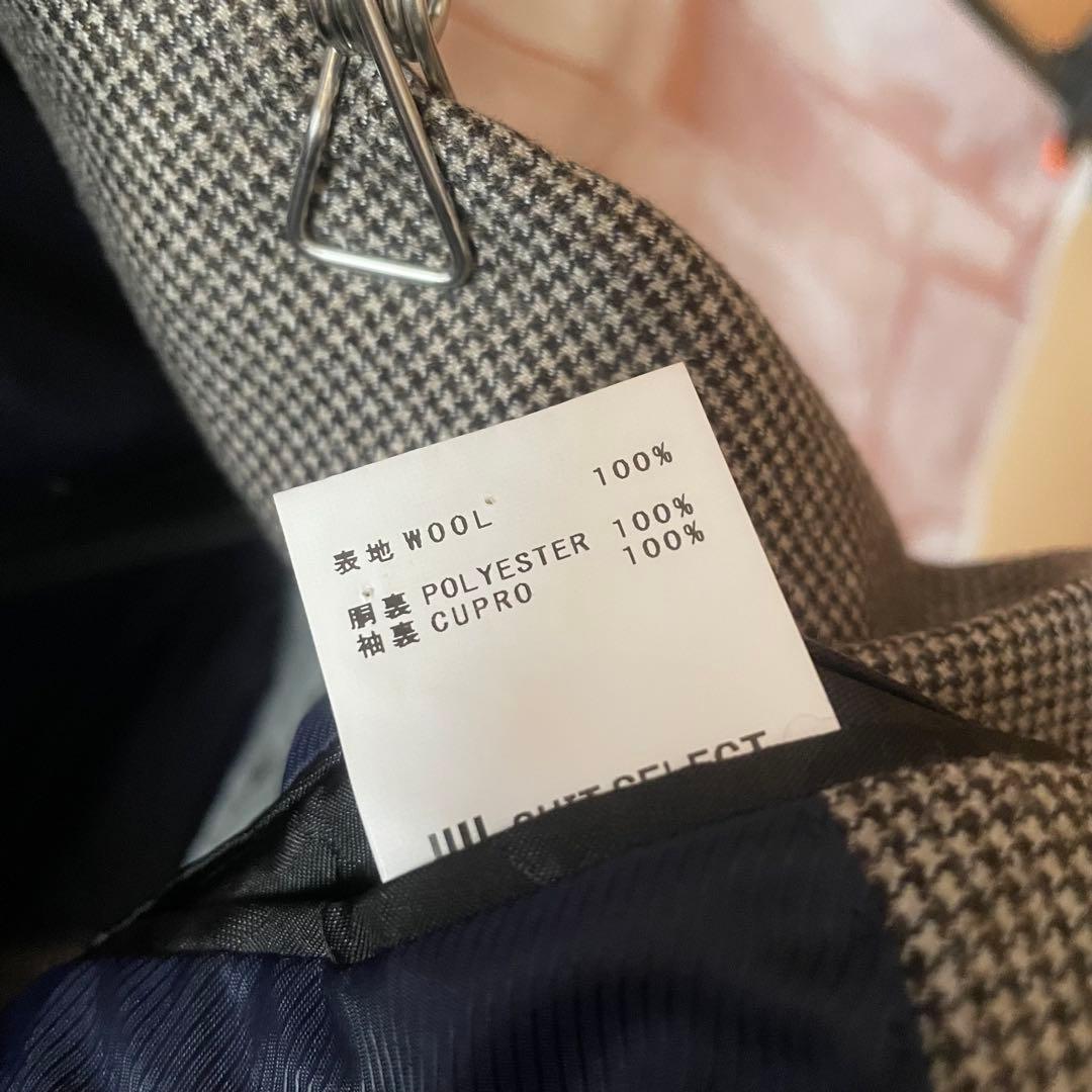 SUIT SELECT Marzotto スーツスリーピース　ハウンドトゥース