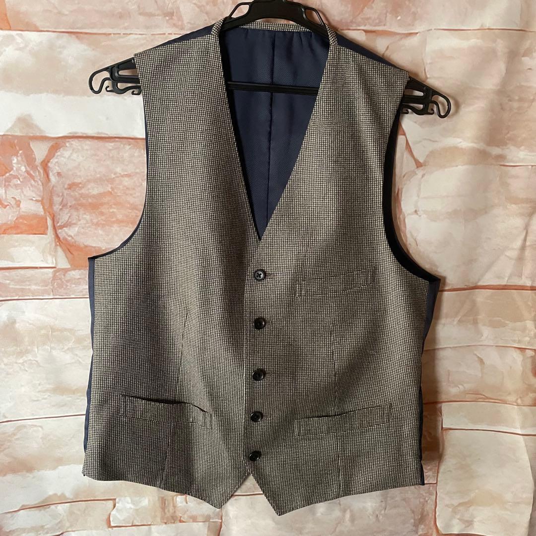 SUIT SELECT Marzotto スーツスリーピース　ハウンドトゥース